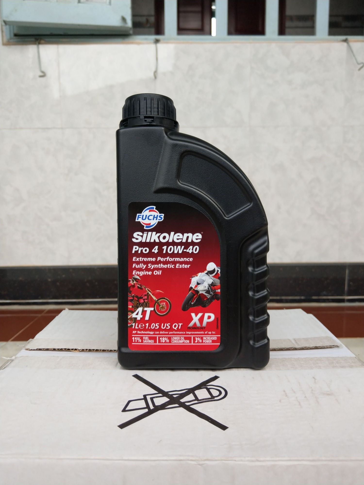Nhớt Fuchs Silkolene Pro 4 10W40 1L (100% Tổng Hợp)