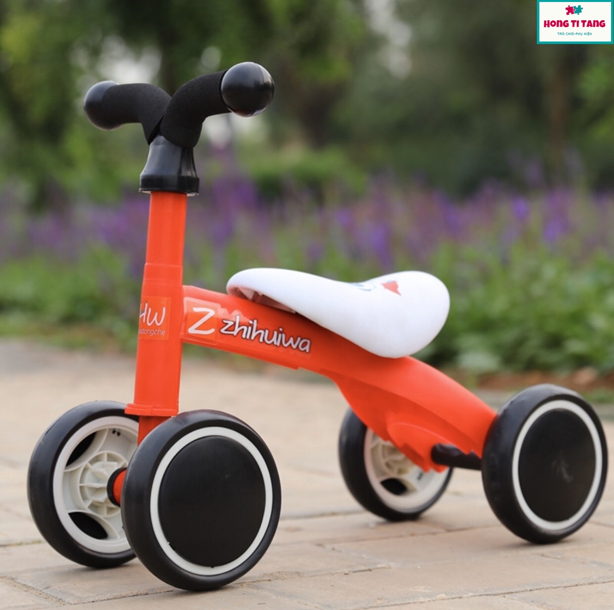 Xe chòi chân 4 bánh giúp bé giữ thăng bằng -Xe thăng bằng 4 bánh mini Zhihuiwa - Giúp bé phát triển thể lực -Xe tập đi- Xe Chòi Chân 4 Bánh Tự Cân Bằng Cho Bé, Đồ Chơi Trẻ Em, Xe Tre Em