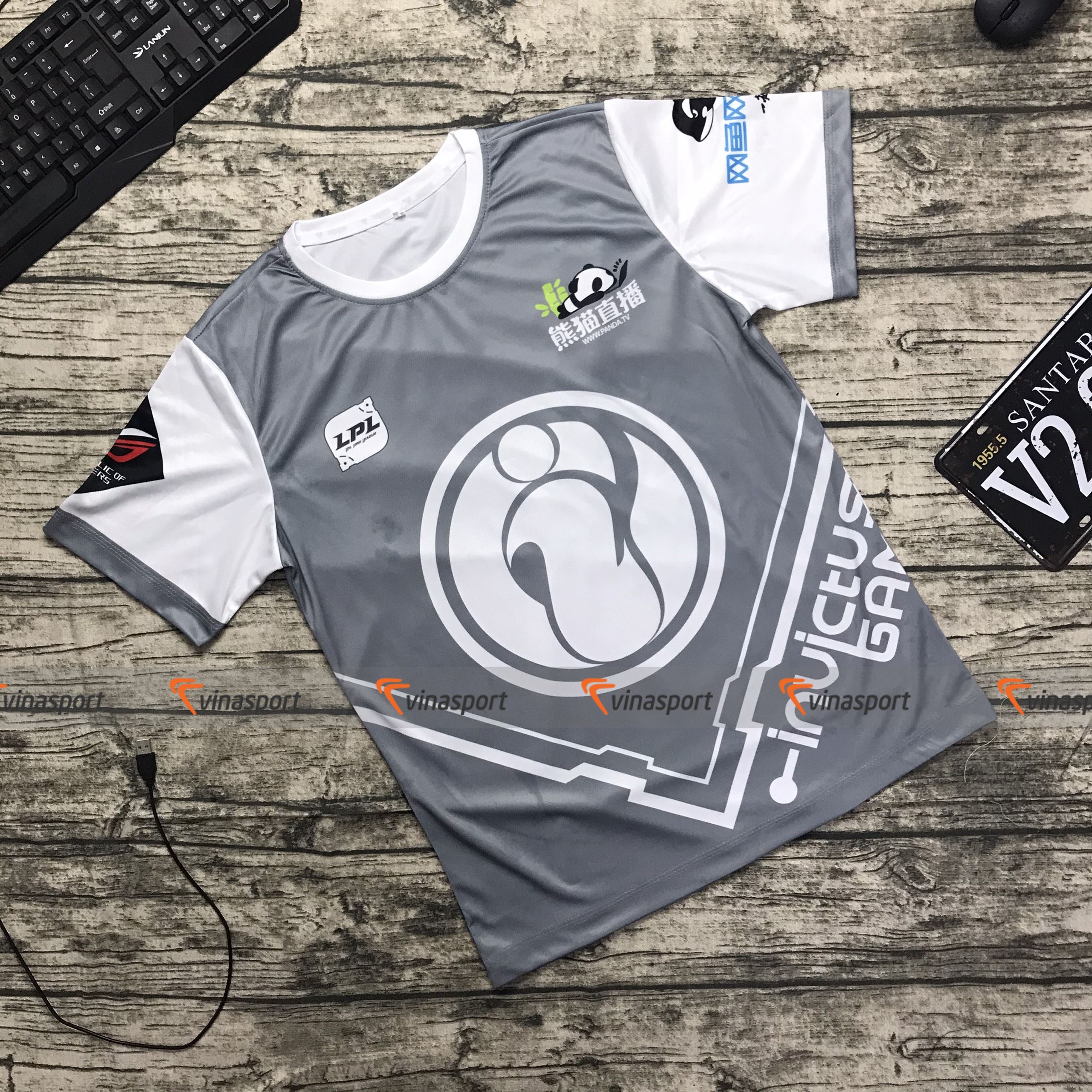 Áo thun Game Esports IG Invictus Gaming LOL Worlds