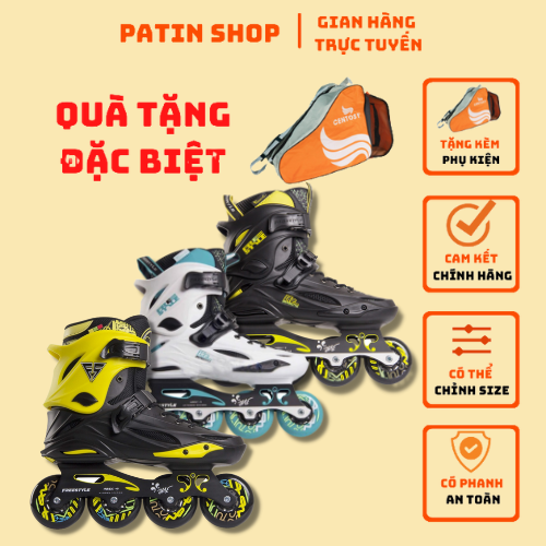 Giày Patin Freestyle M1 người lớn cao cấp Tặng Phụ kiện