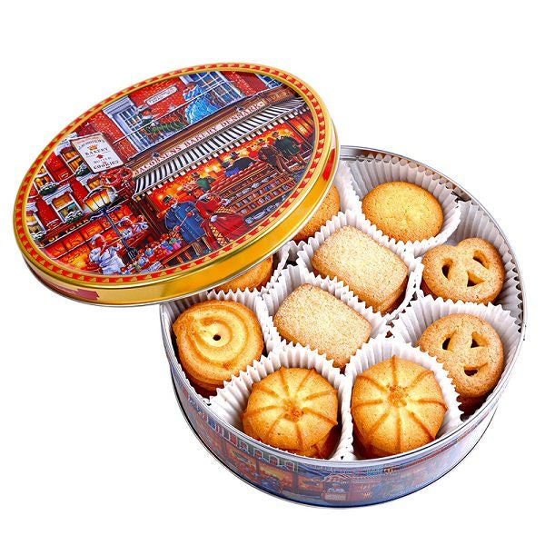 Bánh quy bơ Danish Butter Cookies của Jacobsen's Bakery Danmark hộp 1,81kg