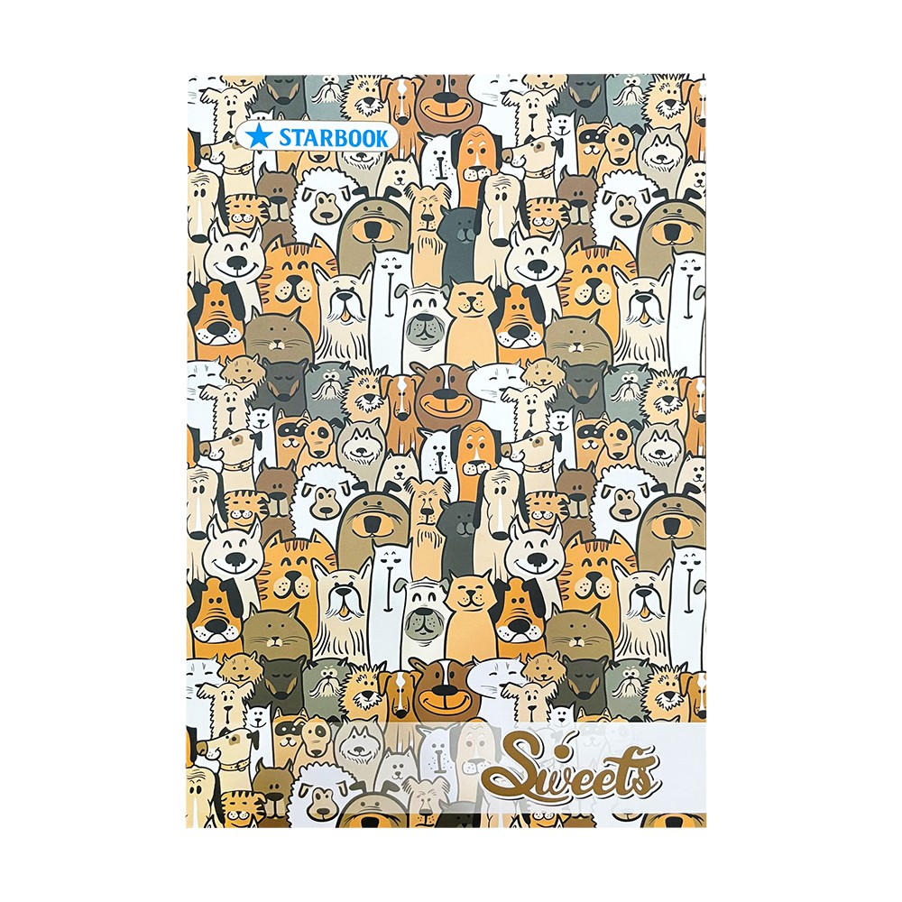 Tập Sinh Viên Ôly Ngang Starbook Sweet TSV03 - 200 Trang (17.5 x 25.5 cm) [Vở Sinh Viên Giá Tốt]