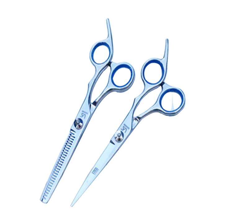 Bộ 2 Kéo cắt và tỉa tóc VS SASSON (tai xanh)