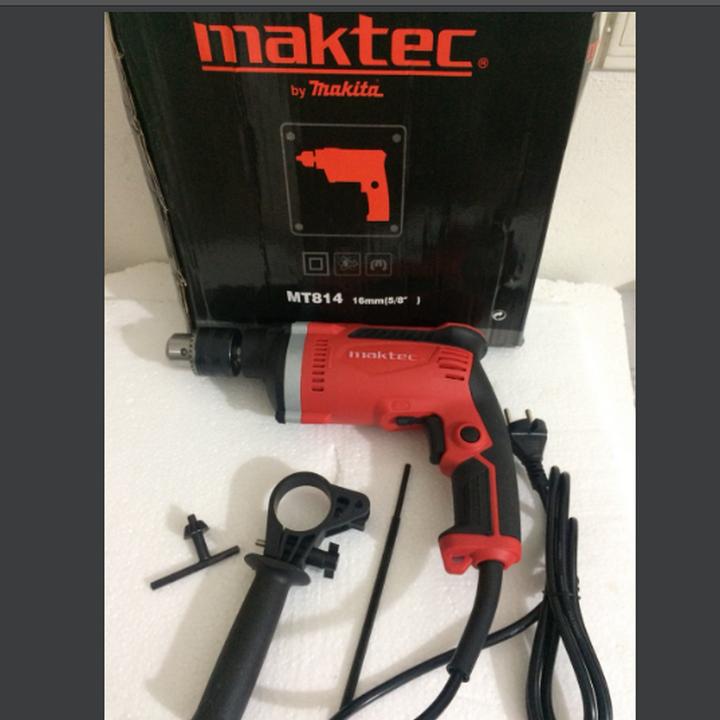 Máy khoan maktec-Máy khoan MT814 may khoan may khoan cam tay máy bắt vít