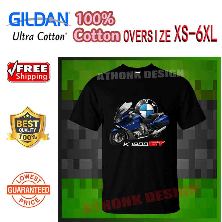 Áo thun thể thao cotton cỡ lớn in logo Bmw cá tính