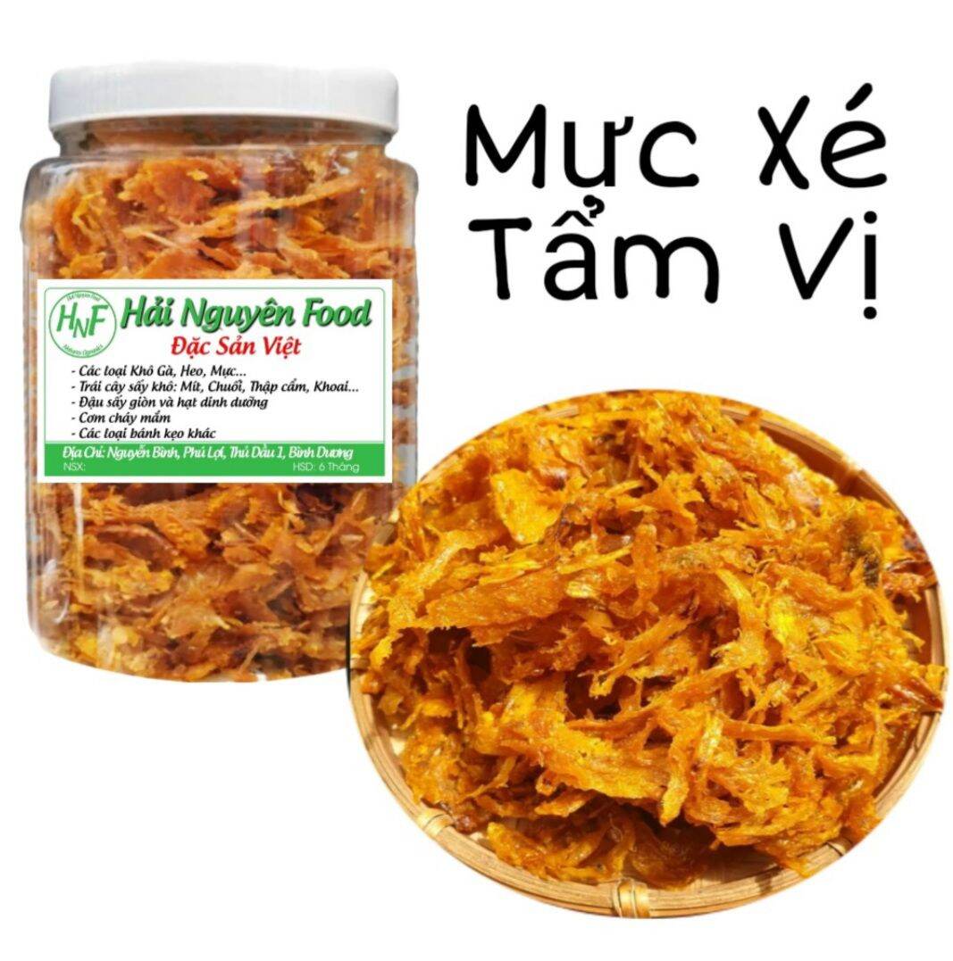 250gr mực xé tẩm vị nha trang loại ngon