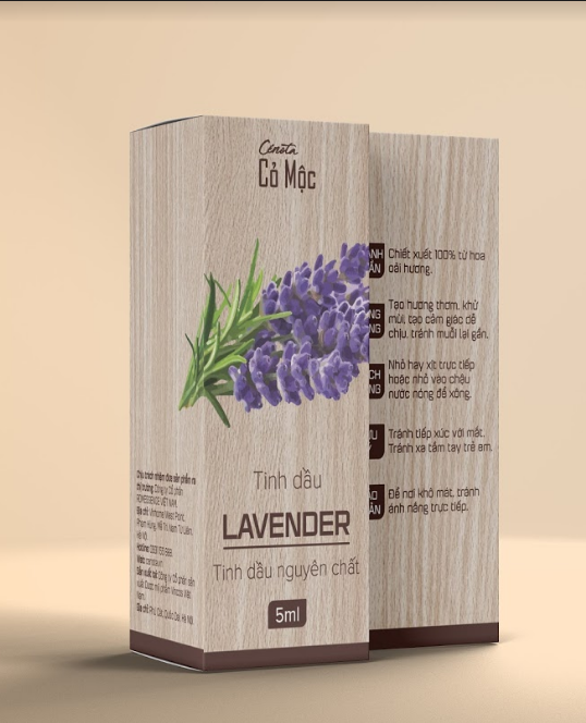 Tinh dầu oải hương lavender Cenota 5ml - Tinh dầu thiên nhiên nguyên chất giúp thơm phòng, ngủ ngon và giảm căng thẳng mệt mỏi