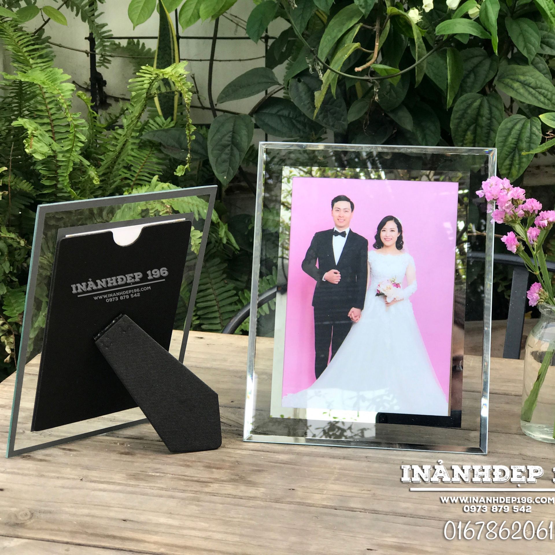 Khung ảnh để bàn kính tràn nhiều cỡ