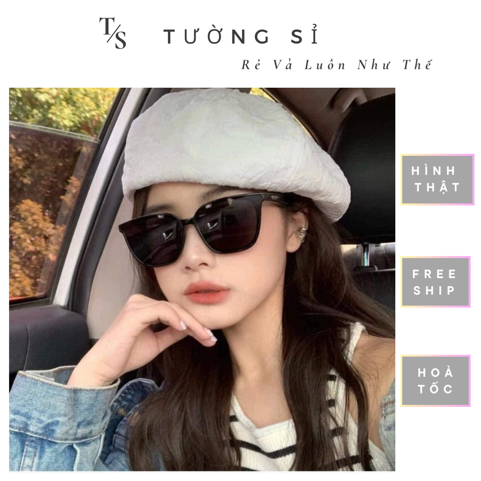 K37 kính mát nam nữ form đơn giản thời trang