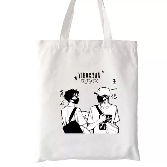 Túi Tote Tiêu Chiến Vương Nhất Bác In Hình Theo Yêu Cầu