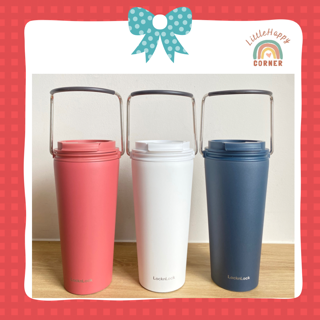 Bình Giữ Nhiệt Lock & Lock Bucket Tumbler LHC4269 540Ml - Hàng Chính Hãng