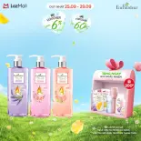 Sữa tắm dưỡng da thiên nhiên Enchanteur Naturelle hương hoa Lavender/ Iris/Rose 510gr