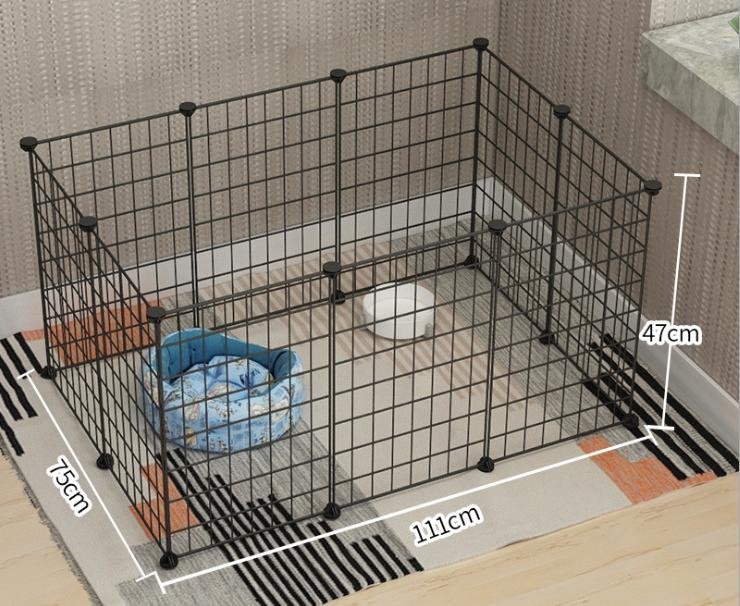 Combo chuồng quây - lồng thú cưng tự lắp ghép