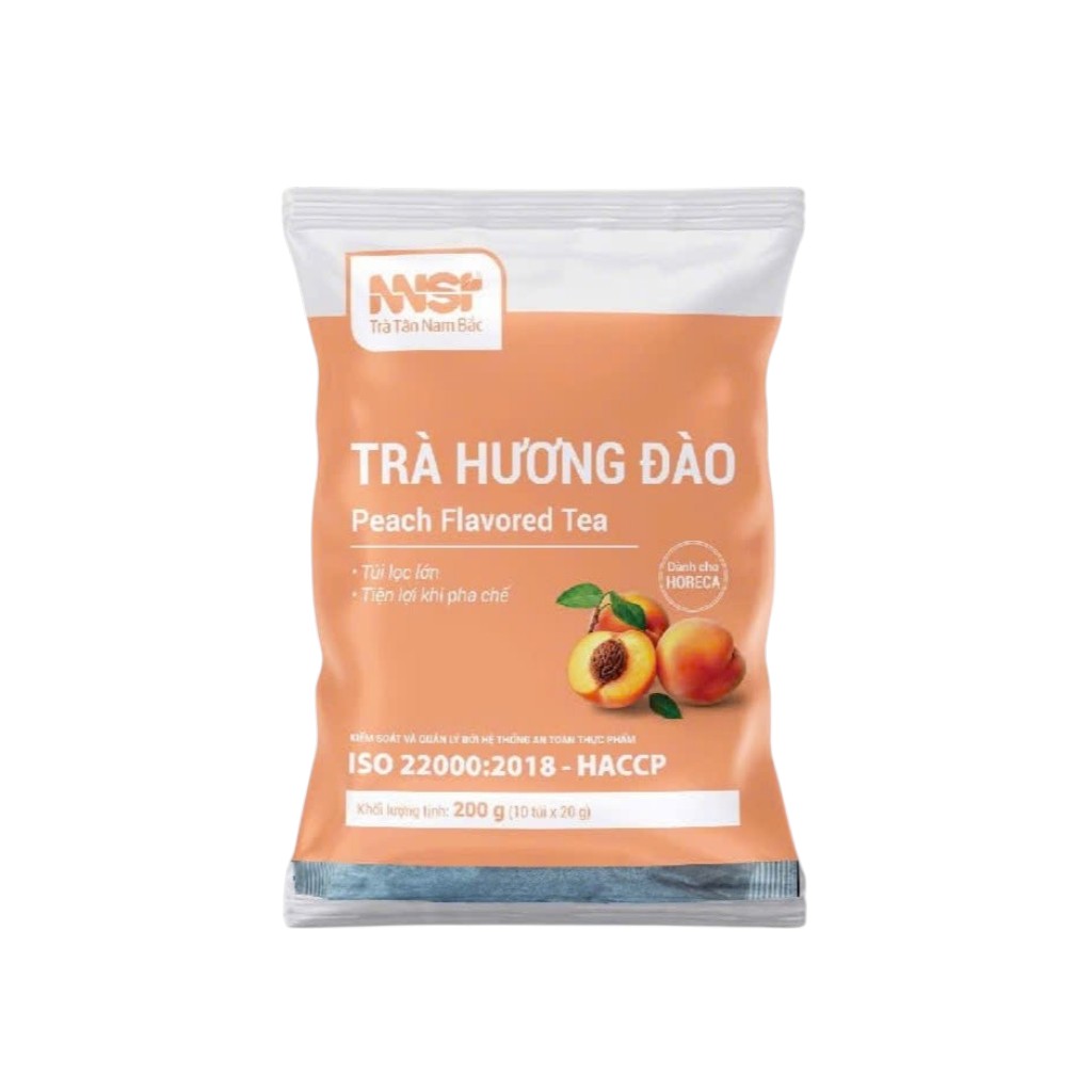 Trà đào túi lọc tân nam bắc gói 200g