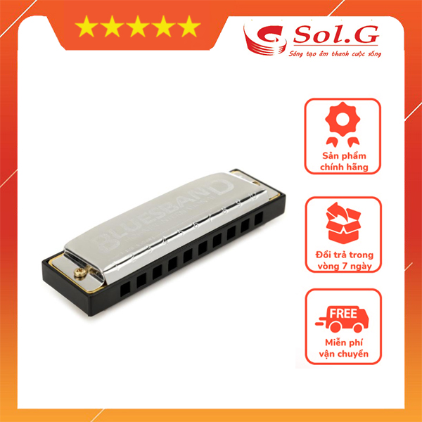 Kèn Harmonica Diatonic Hohner Blues Band M55901 Chính hãng - Phân Phối Chính Hãng SolG