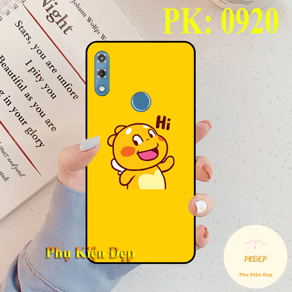 Ốp lưng Vsmart Star 3 dẻo đen in hình Khủng Long Siêu Kute