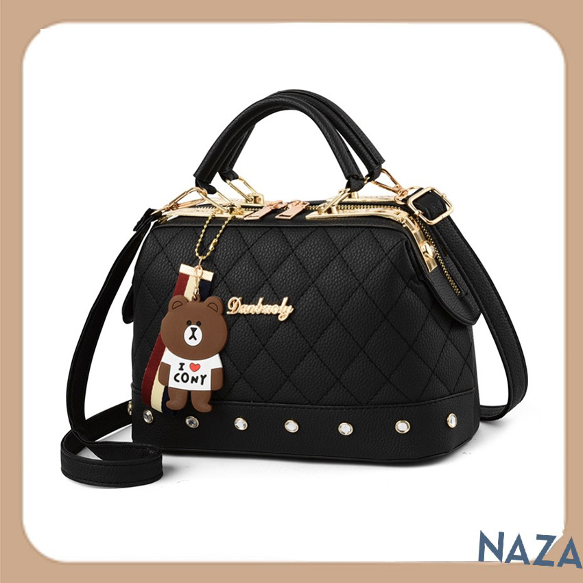 Túi xách nữ đeo chéo da mềm phong cách hàn quốc - naza bag