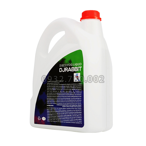 Dung dịch tạo khói đậm đặc djrabbit đã pha sẵn 4.5 lít