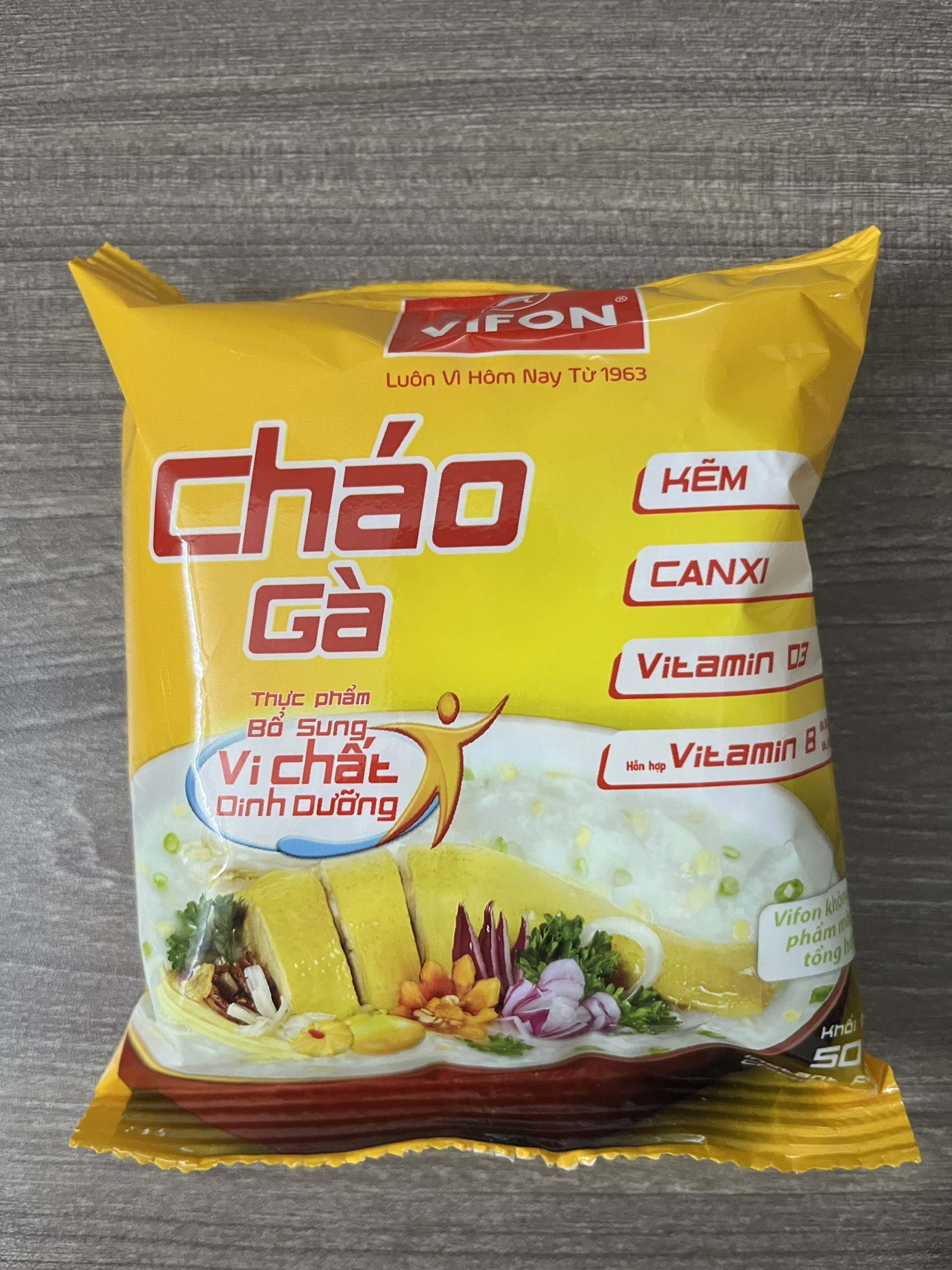 Cháo gà bổ sung vi chất Vifon 50g