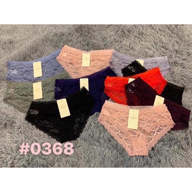Quần Lót Ren Cao Cấp #0368-Đường May Tỉ Mỉ, Tinh Tế -Dễ Kết Hợp Với Các Trang Phục, Phụ Kiện Khác- Myn.Official
