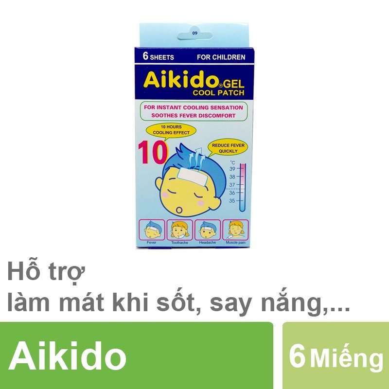 Miếng dán hạ sốt Aikido