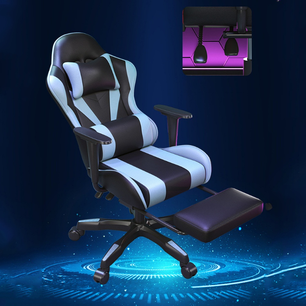 Ghế game KORE155 massage 7 điểm có loa Bluetooth - Ghế ngồi chơi game, stream NHIỀU MÀU có gác chân, bọc da cao cấp - Hàng nhập khẩu chính hãng