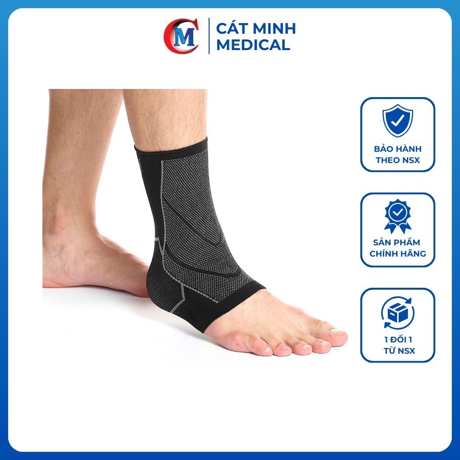 Tất bảo vệ mắt cá chân, cổ chân đàn hồi 4 hướng Aolikes AL-7137