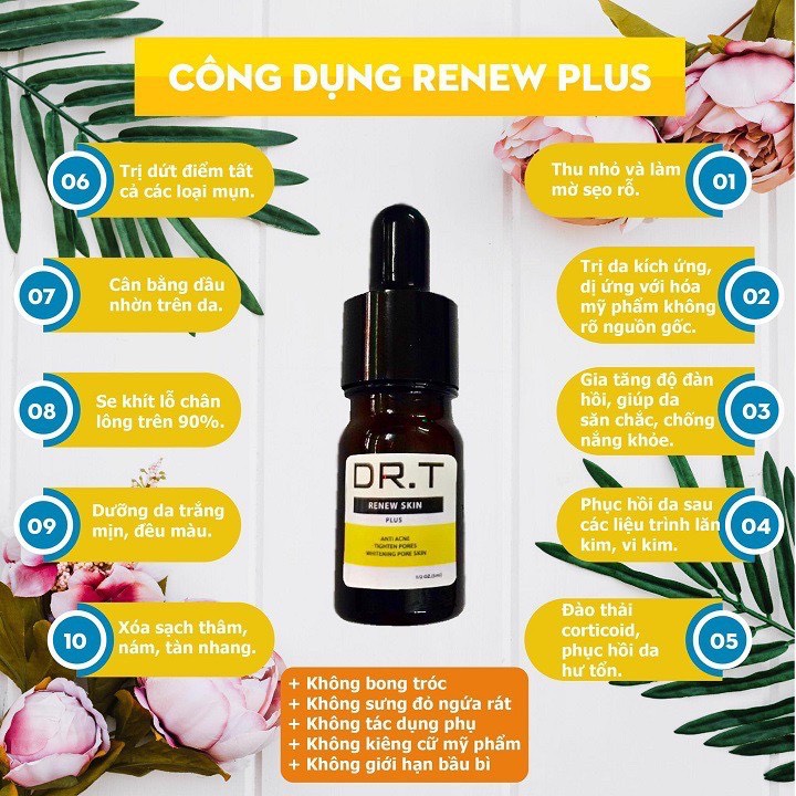 [HCM]Renew skin Dr T Cổ Mộc Lan