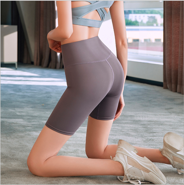Quần legging lửng đùi nữ kiểu quần ngố nâng mông, yoga co dãn 4 chiều M02