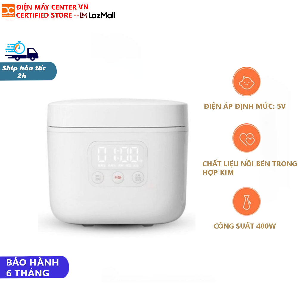 Nồi cơm điện thông minh Xiaomi 1.6L điều khiển qua App Mi home - Bảo hành 6 tháng - Shop Điện Máy Center