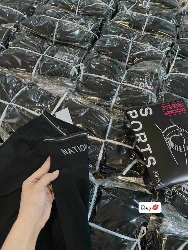 Combo quần legging eo chéo sét 5c