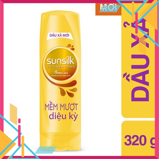 Dầu xả sunsilk mềm mượt diệu kỳ 320g