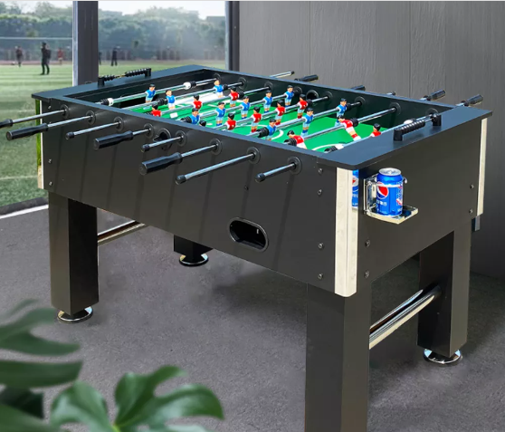  Bàn Bi Lắc Bóng Đá Cỡ Lớn 1,4m Harvard Black JX 101C Chuẩn Thi Đấu Banh Bàn Foosball 1m4 Gia Đình Văn Phòng Hanana 