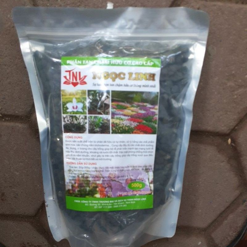 Phân Hữu Cơ Tan Chậm Ngọc Linh gói 0,5kg