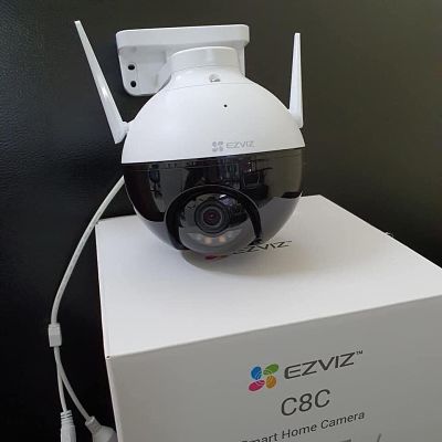 Camera wifi ezviz c8c 1080p fullhd, camera ngoài trời xoay 360 - màu ban đêm tích hợp công nghệ ai