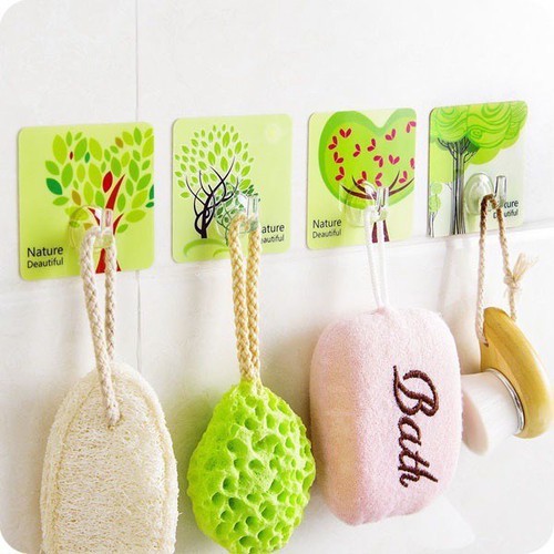 BỘ 10 MÓC TREO DÁN TƯỜNG 3D HÌNH THÚ XINH XẮN DỄ THƯƠNG - MIẾNG DÁN TƯỜNG SIÊU CHẮC CHỊU LỰC - MÓC TREO KHĂN NHÀ BẾP - PHÒNG TẮM