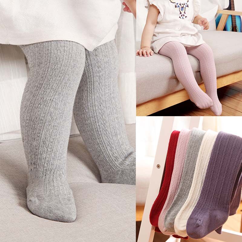 Quần tất len Liền Bàn hàng chuẩn Quảng châu cho bé gái từ 0 tháng đến 24 tháng tuổi