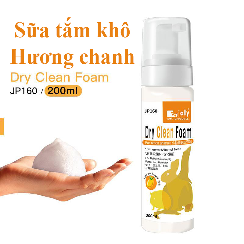 Sữa Tắm Khô Cho Thú Cưng Nhỏ