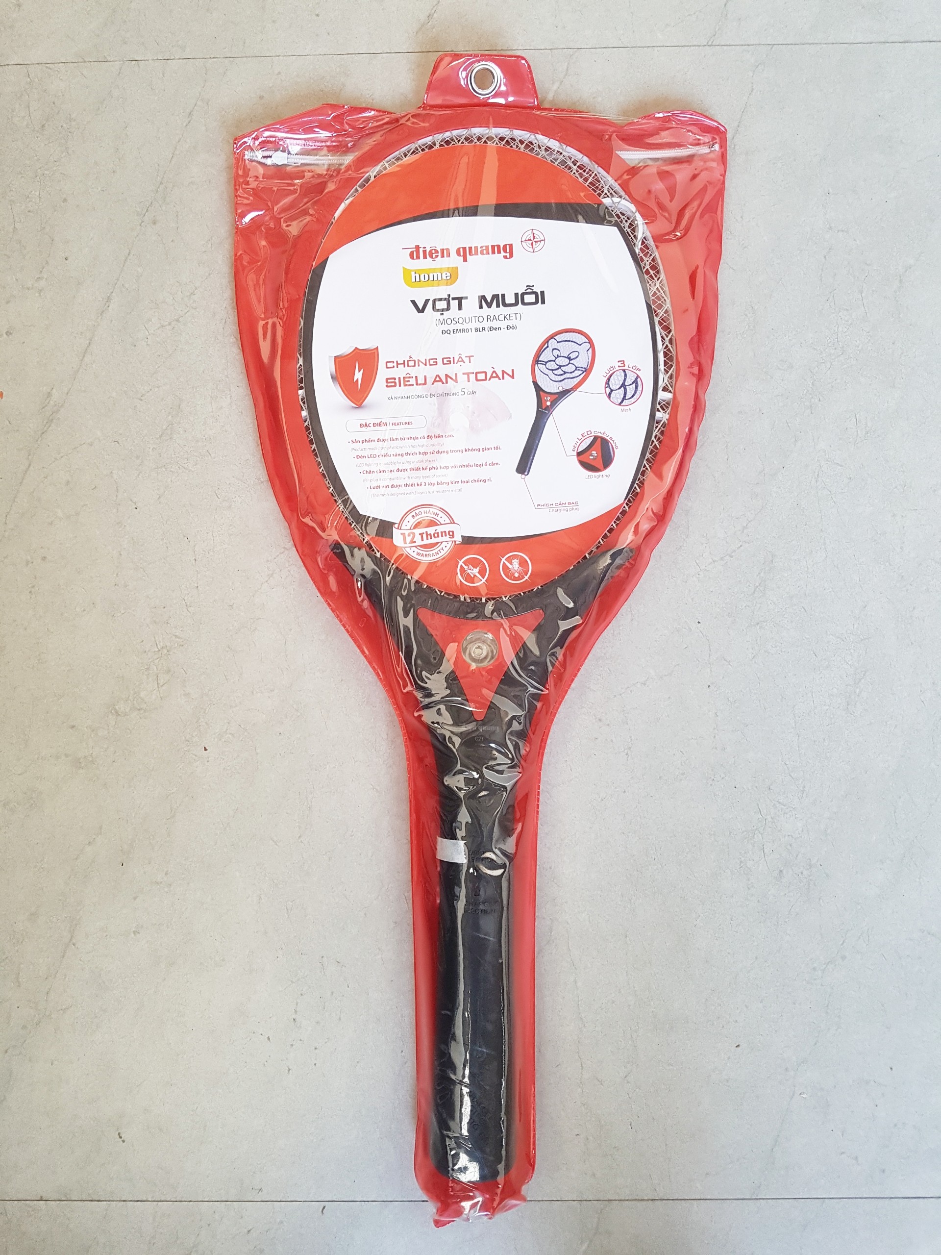 VỢT MUỖI ĐIỆN QUANG, vợt muỗi, vợt bắt muỗi, cây vợt muỗi, quạt bắt muỗi, giá vợt muỗi, vot muoi, vợt đập muỗi, vợt muỗi thông minh, vợt bắt muỗi điện quang
