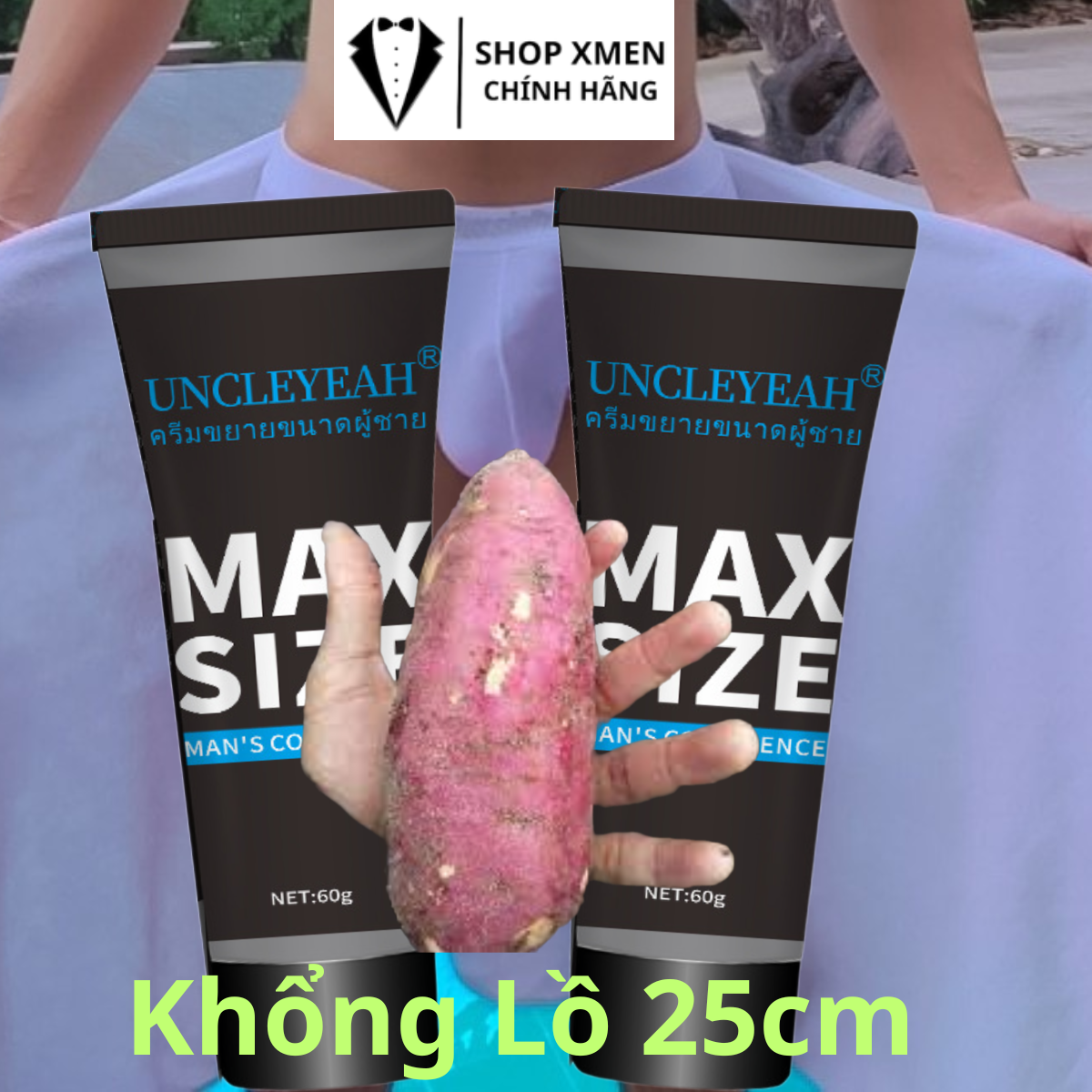 Kem làm to dài cau nhỏ vính viến, với các thành phần thảo mộc thiên nhiên an toàn khi sử dụng.( tre tên sản phẩm )