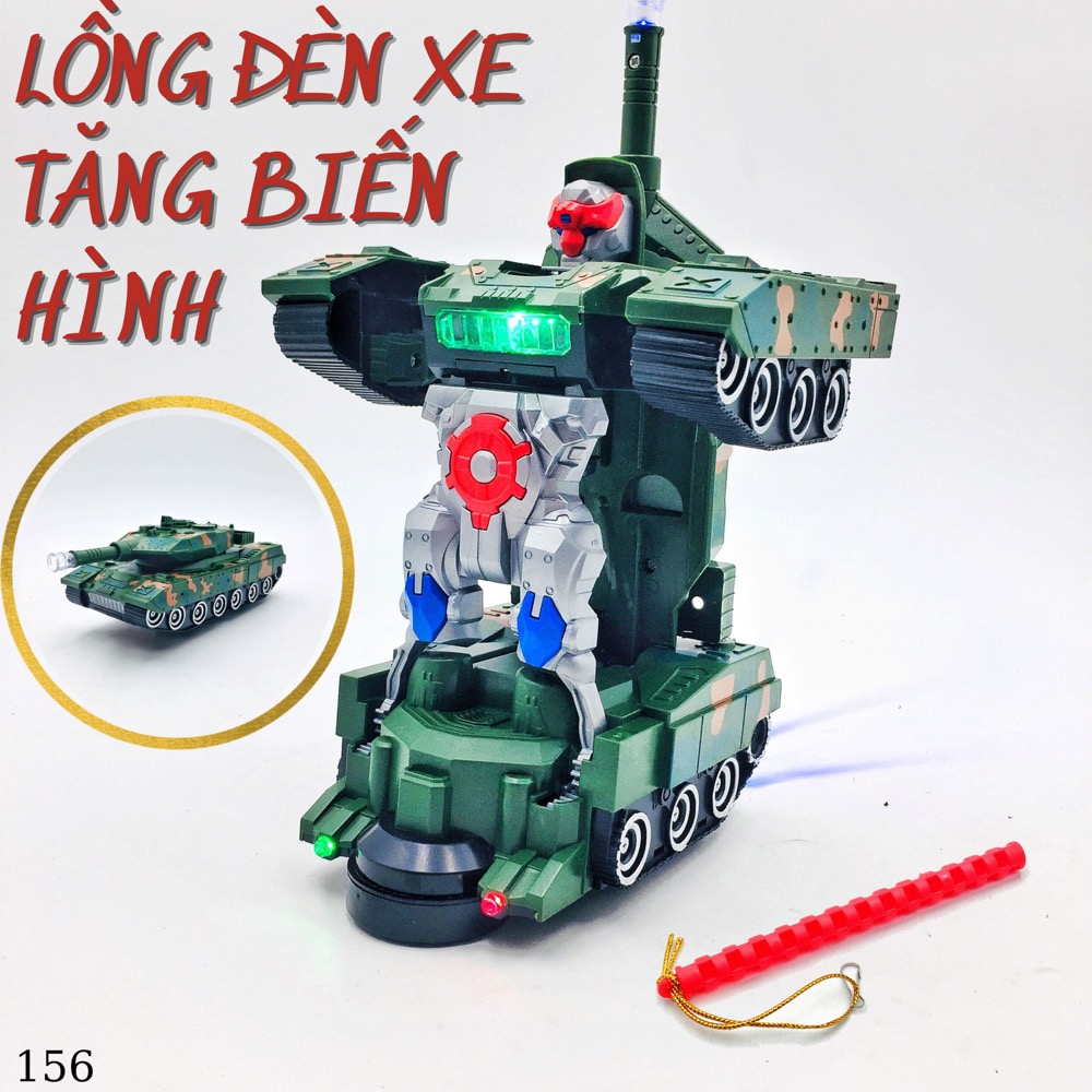 Lồng Đèn Xe Tăng biến hình