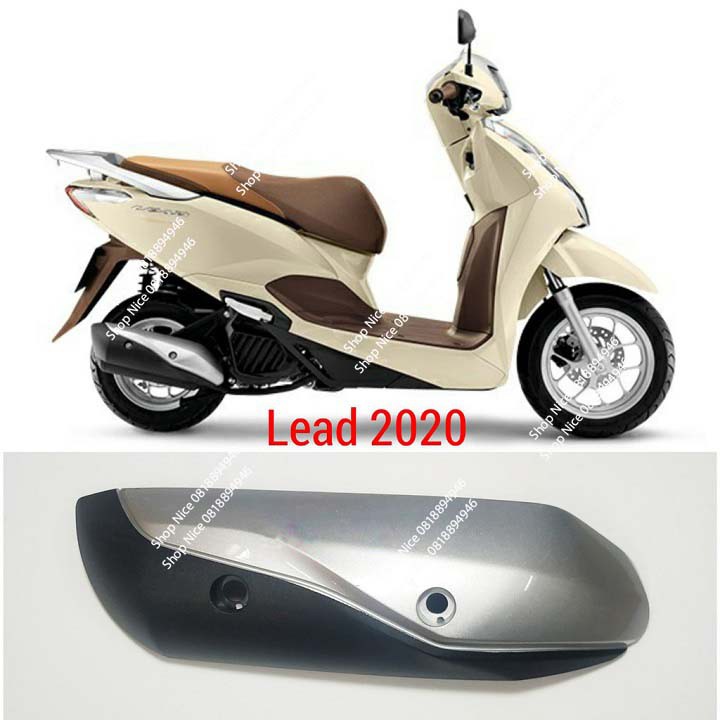 Ốp pô xe máy Honda Lead 2020