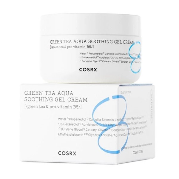 Giảm 5% đơn 129K cap 15KKem dưỡng Cosrx Green Tea Aqua Soothing Gel Cream 50ml