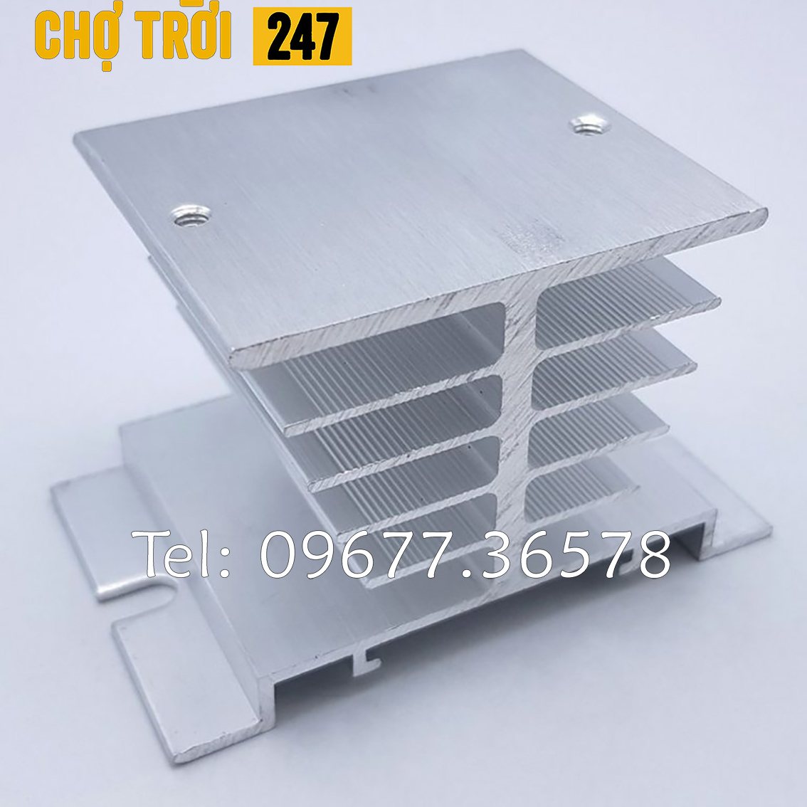 Đế nhôm tản nhiệt SSR, đế nhôm tản nhiệt cho rơ le bán dẫn