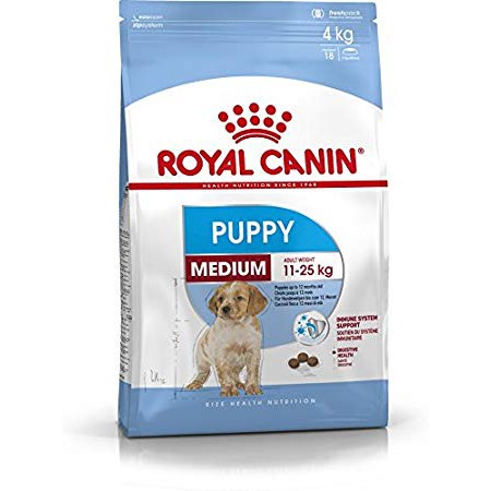 Bao 10kg thức ăn cho chó royal canin medium puppy