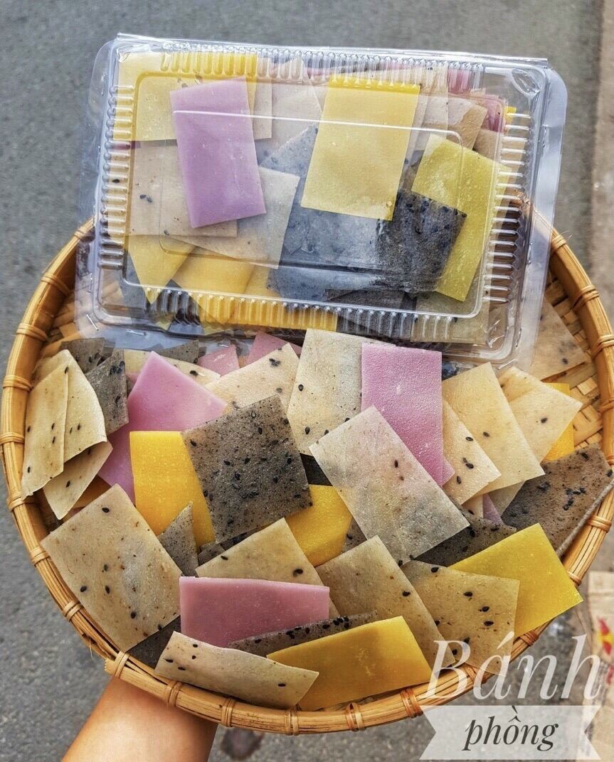 500gr Bánh phồng tôm tứ vị đặc sản quê hương cà mau chuản vị