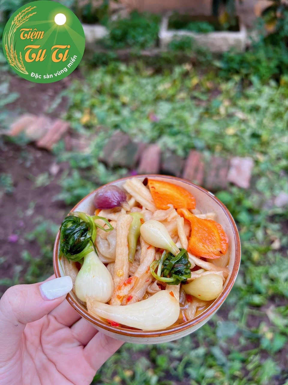 Dưa món muối chua ngọt 500g - chua chua, ngọt ngọt, giòn rụm