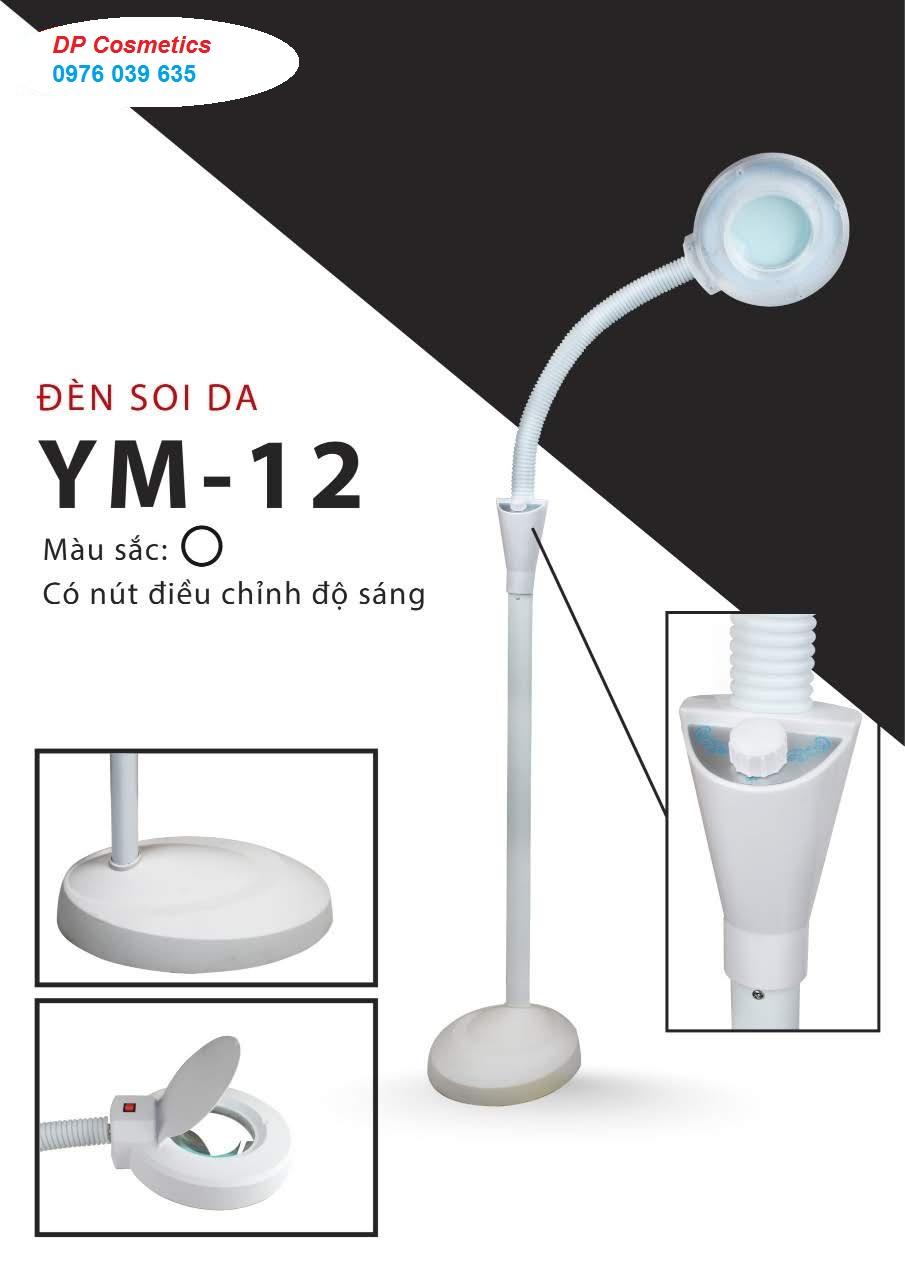 [HCM]Đèn Led Soi Da- Phun Xăm Nối Mi YM-12 có chỉnh mức độ sáng. Bảo hành 06 tháng