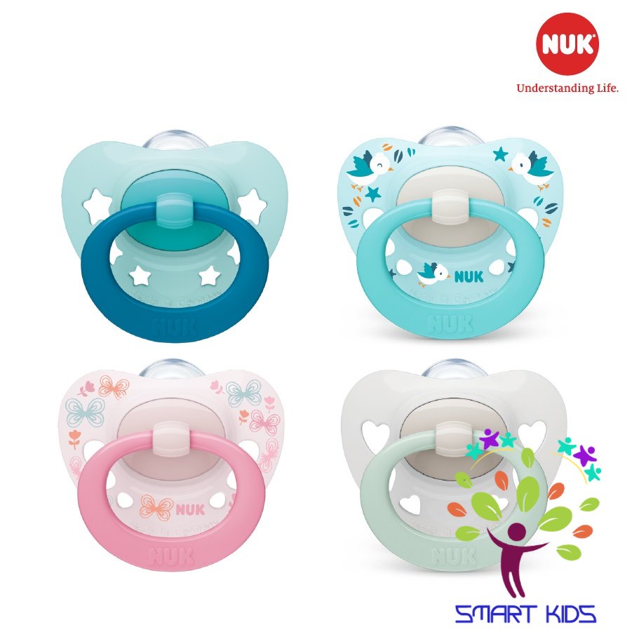 Bộ 2 ti giả NUK Signature silicone ban ngày