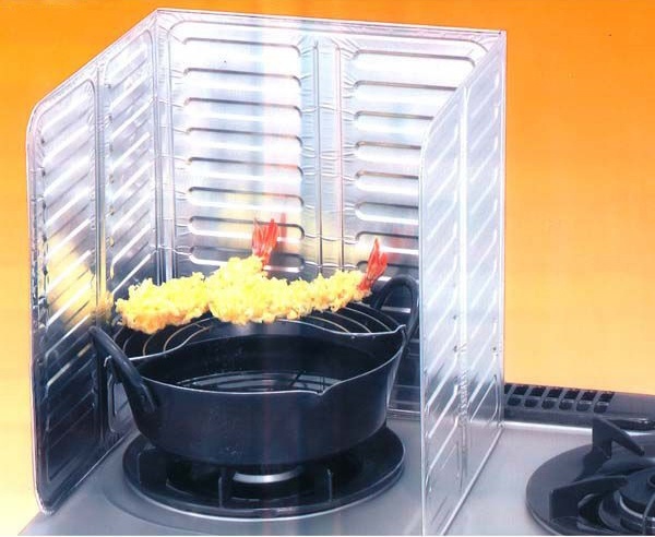Dụng cụ chắn văng dầu mỡ tấm chắn bếp cách nhiệt miếng chắn chống văng dầu miếng chắn dầu mỡ bếp ga văng dầu màn ngăn chắn văng dầu